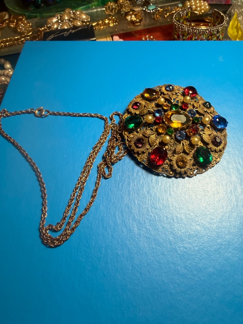 Huge Pendant Necklace